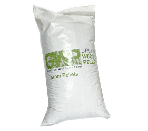 A photo of Green Wood Pellets