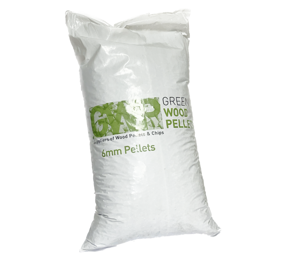 A photo of Green Wood Pellets