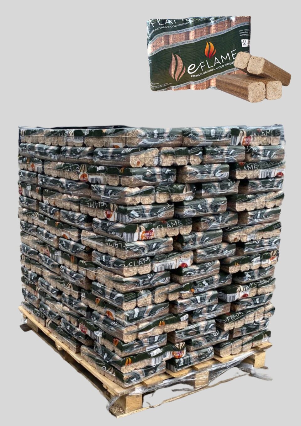 Pallet of eFLAME
