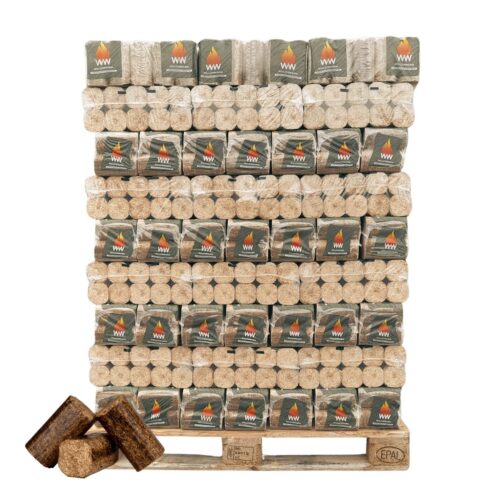 Picture of WillowWarm Briquette full pallet